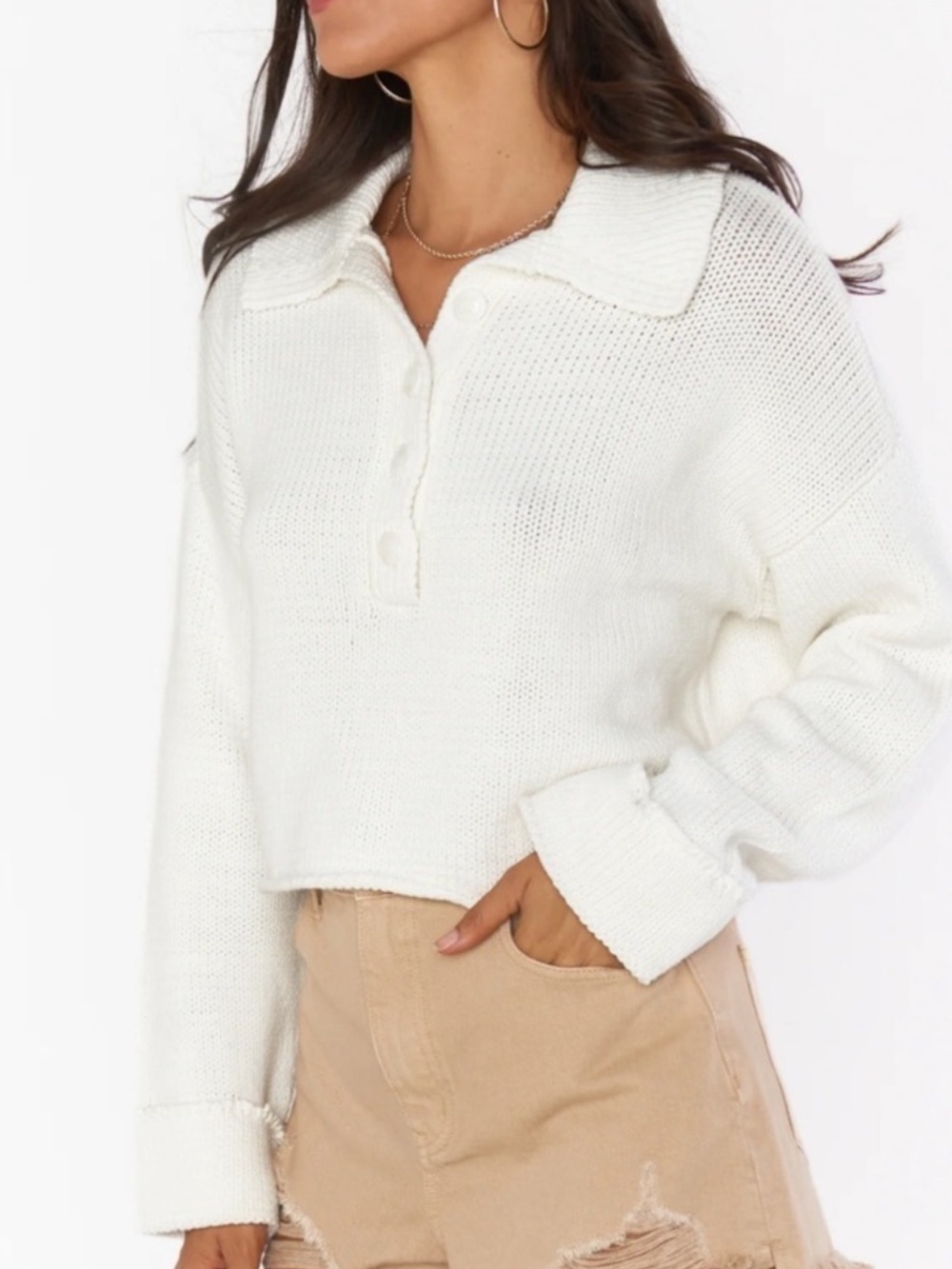 Show me you mumu White Sweater
